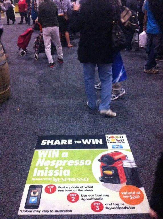 Good Food Nespresso tile